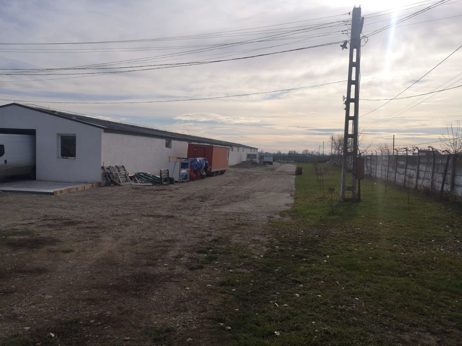 Vând sau închiriez hala 450mp sau 850mp curte betonata 3500mp 73000€