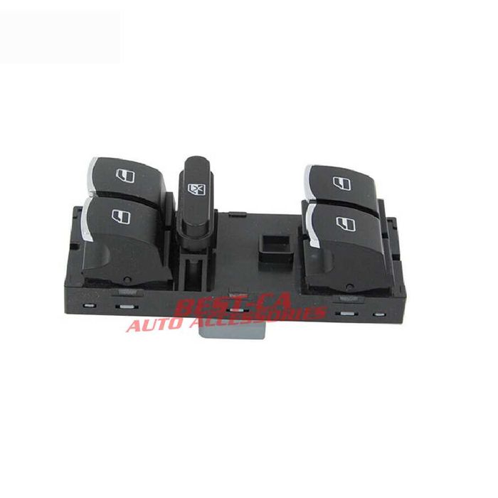 Butoane cromat geamuri electrice sofer 10 pini pentru VW si Seat