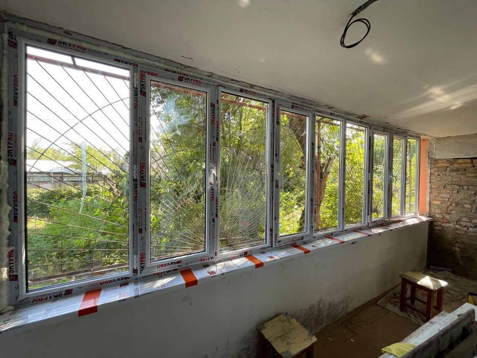 Пластиковые окна витражи