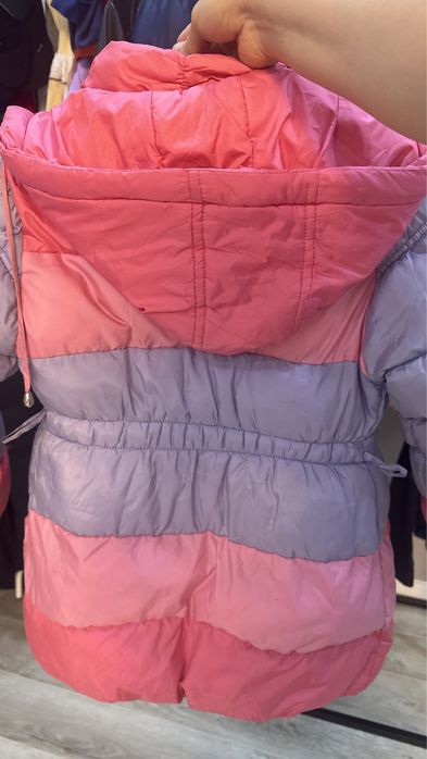 Детский зимний пуховик для девочки