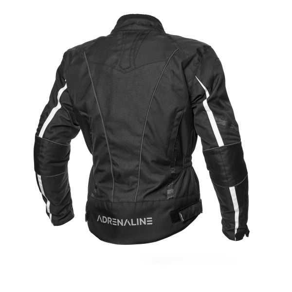 Текстилно мото яке ADRENALINE LOVE RIDE Black протектори подплатa