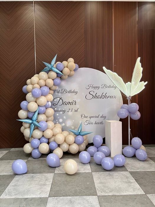 Tadbirlarga bezatish xizmati 500.000/ Оформление мероприятий 500.000