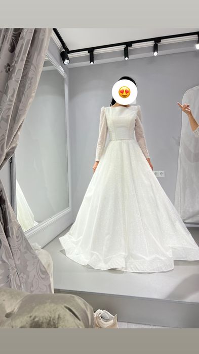 Красивейшее и нежное свадебное платье