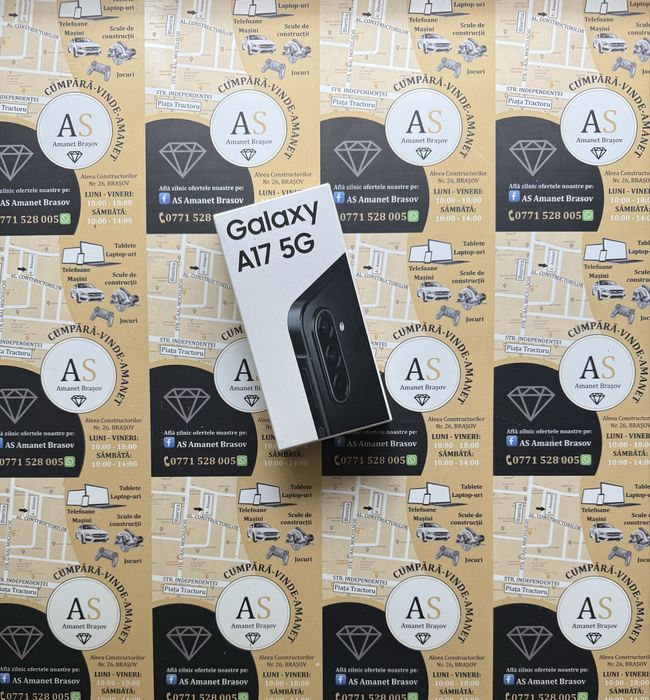 Samsung Galaxy A17 5G 128Gb Black Nou Sigilat