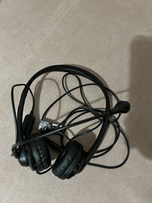 Наушники hp с микрофоном