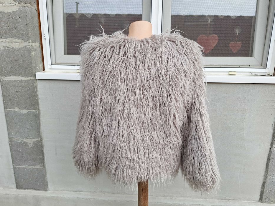 *YU - YU Paris | jacheta dama, scurta, blana | bust 110 cm | mar. 40 M