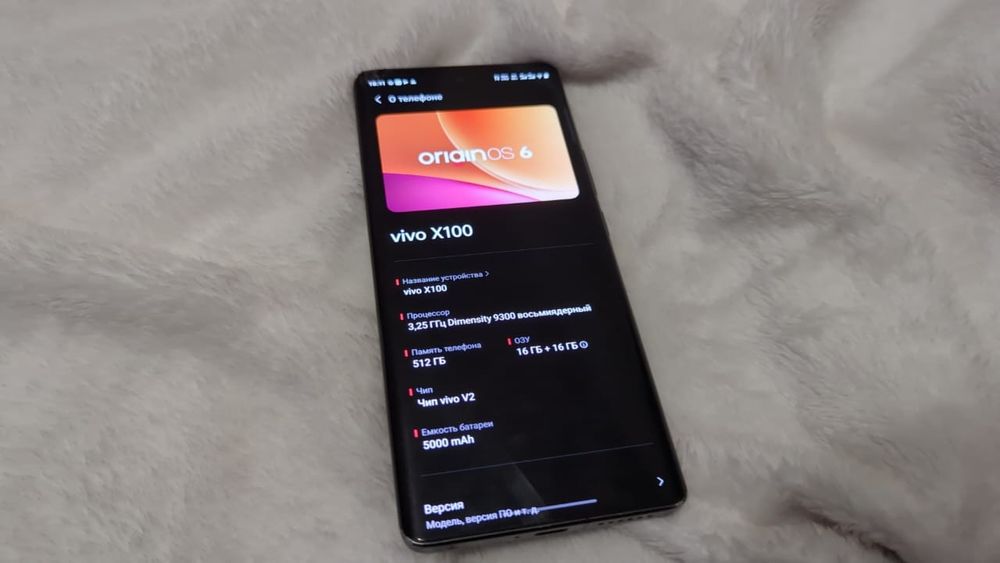 Vivo x100 512/16+16