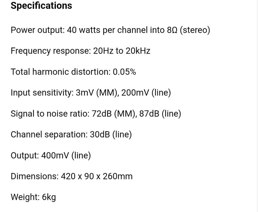 Amplificator Philips made in Japan