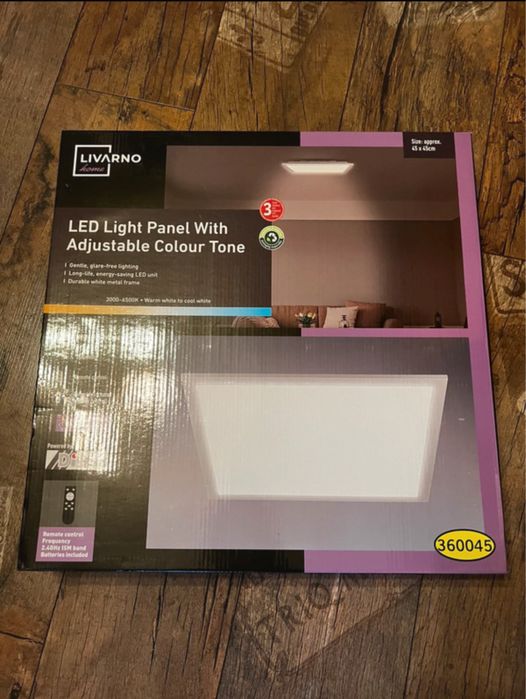 Plafonieră led cu telecomandă Livarno