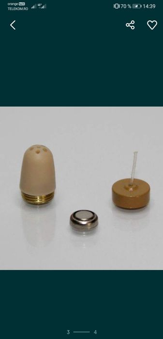 Vand baterii 337 pentru casca japoneza de copiat
