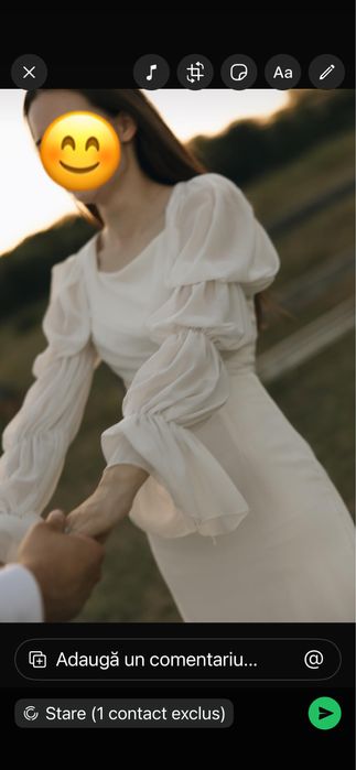 Rochie modernă mireasă