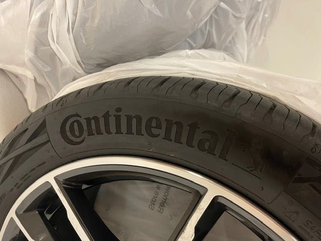BMW G30 БМВ джанти 18 цола М 662 би-колор с летни гуми Continental EcoContact 6 245/45 R18