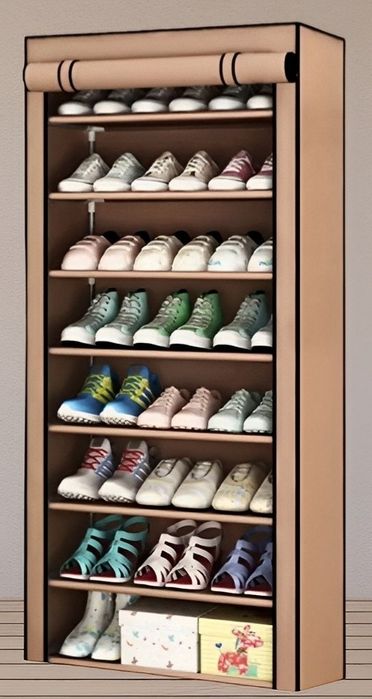 Poyabzal saqlash uchun shkaf 9 qavatli