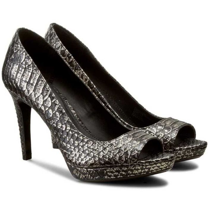 %ПРОМО% CALVIN KLEIN № 35-37-38-39 – Дамски кожени сандали BLACK LABEL