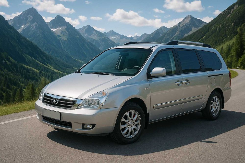 Mikroavtobus Kia Carnival miniven taksi toqqa