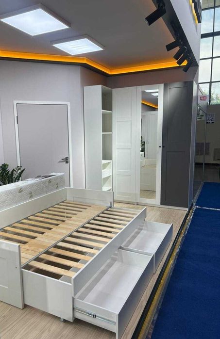 Кровать раздвежной 2 кишилик кровать диван булади