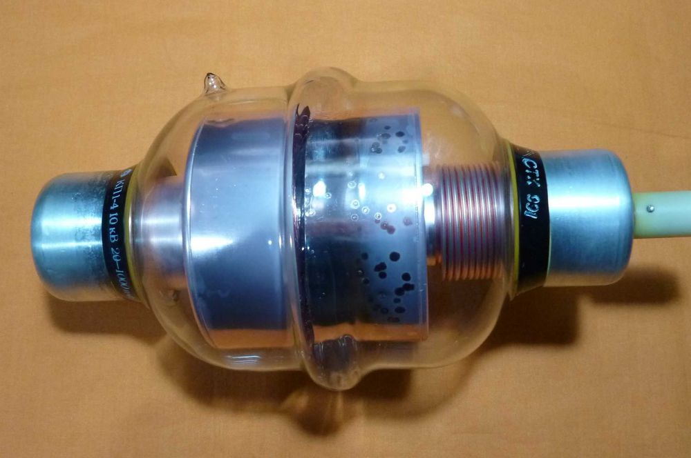 Condensator variabil vid 20-1000pF 10KV statie radio emisie rusesc Iasi ...