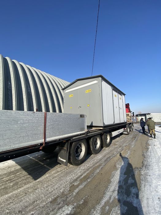 Здание из сендвич панелей, КТПН трансформаторы