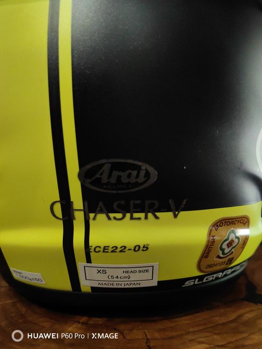 Arai Chaser V

Размер XS