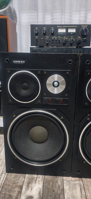 Raritate ! Boxe Onkio SC-600 și amplificator  Onkio integra A8015 inter