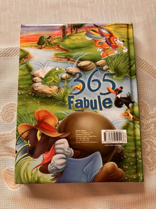 carte cu 365 de fabule