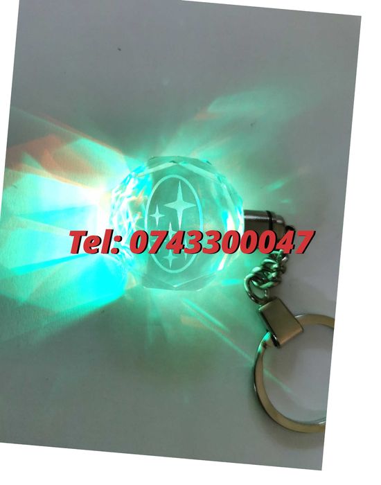 Promo Breloc Sticla Led 6 Culori Subaru
