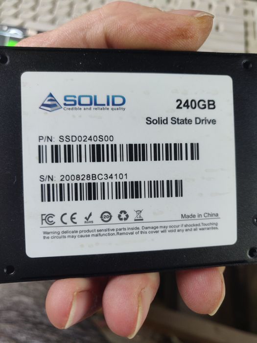 SSD 240GB solid state drive