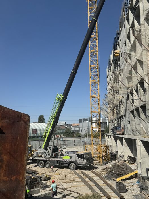 Услуга автокран. Автокран. Кран.