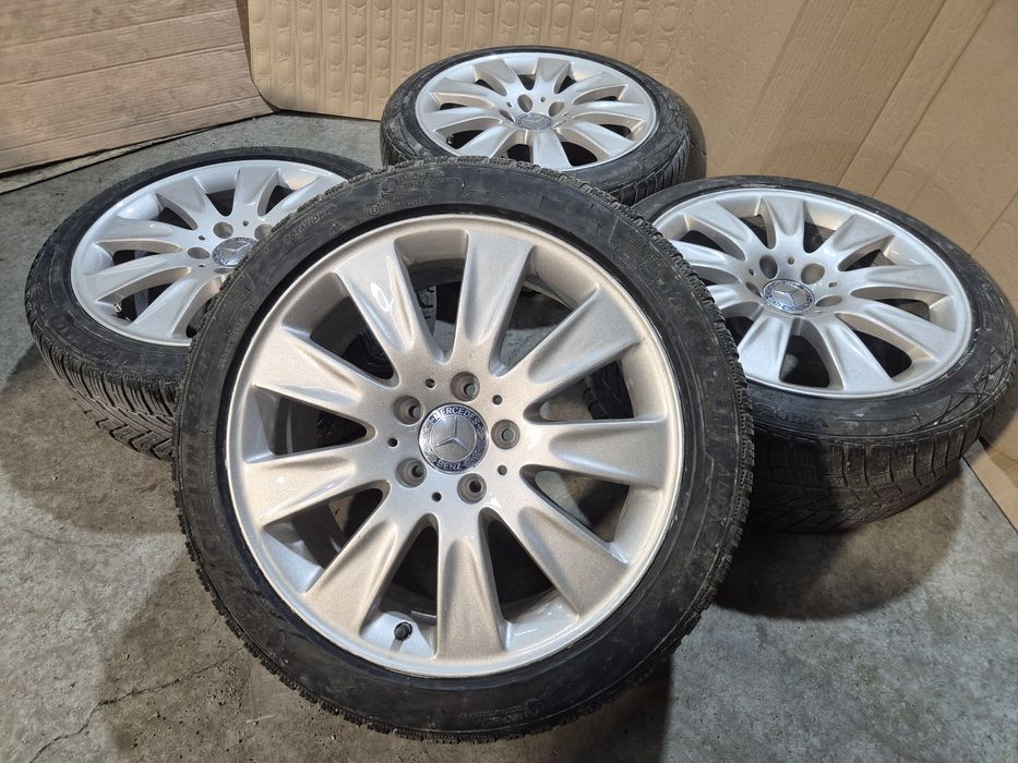 5х112/17 с гуми Мерцедес Спорт пакет 5x112/17 Mercedes E C class