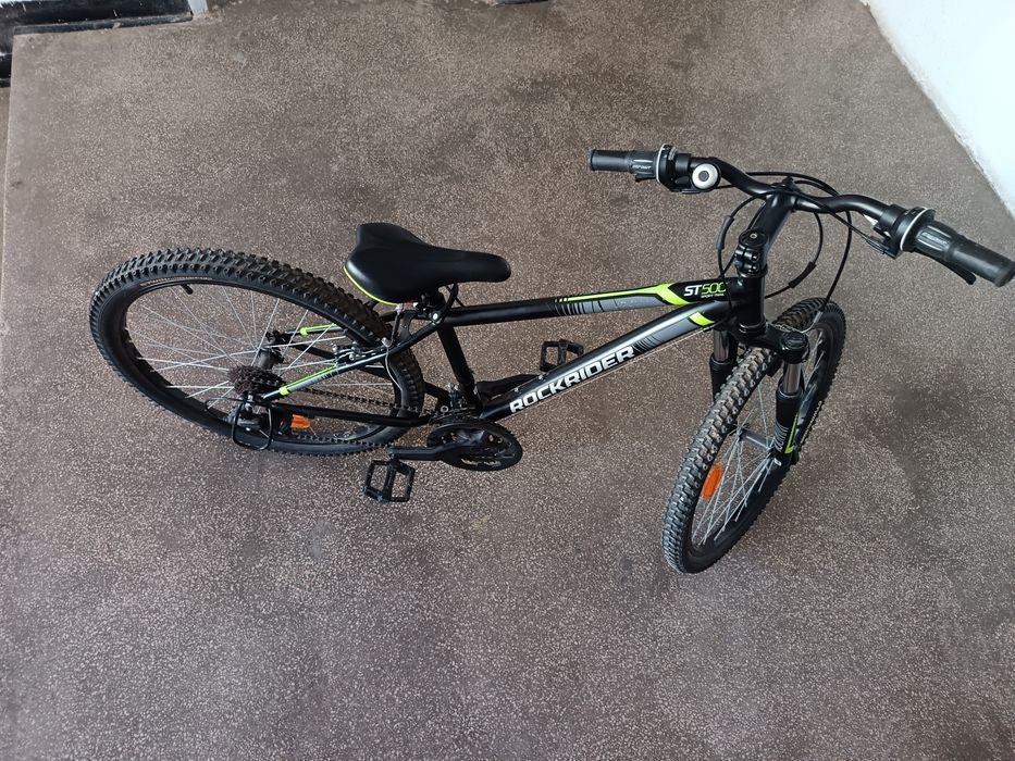 Vand bicicleta Rockrider MTB ST500 24" copii 135-150 cm, 9-12 ani