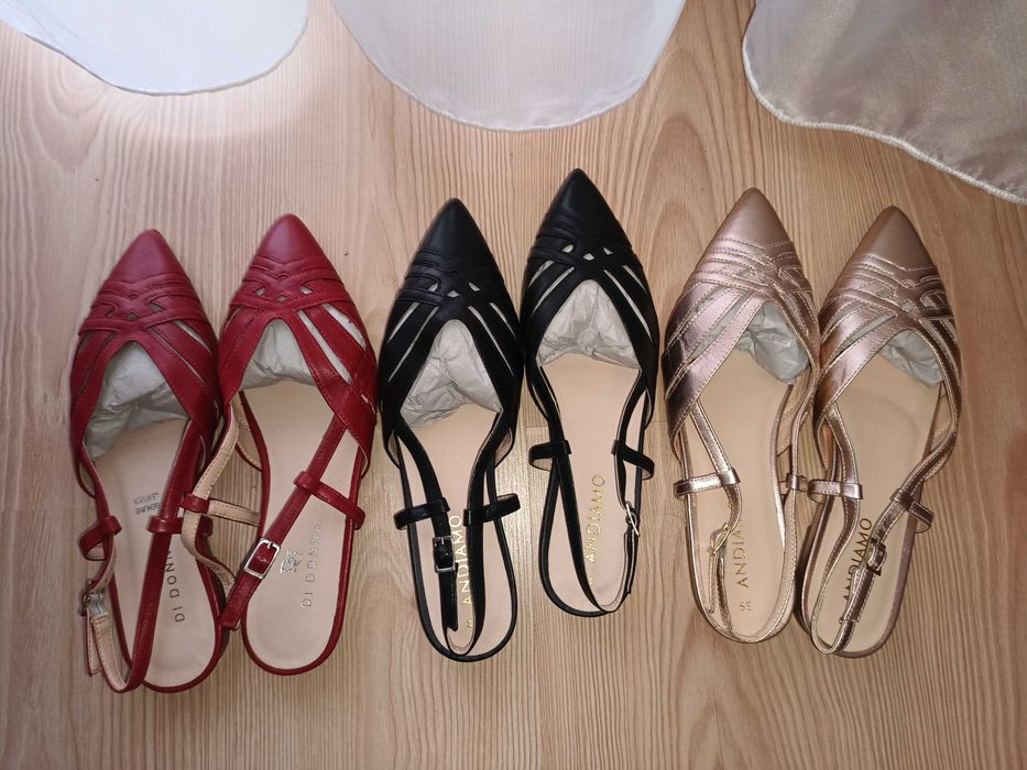 Sandale dama din piele naturala