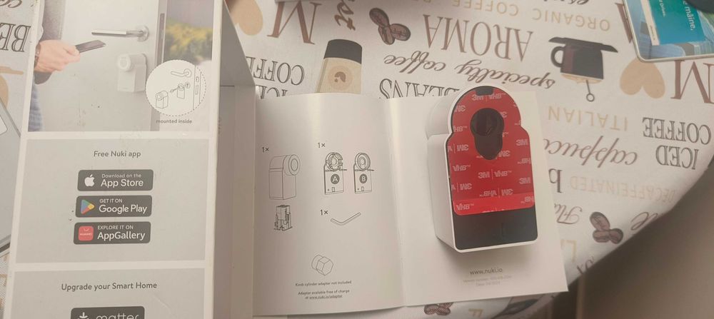 Nuki inchizatoare smart a-4-a generatie Nuki Smart Lock Matter.
