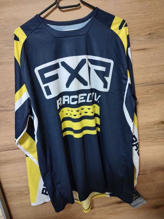 Тениска Clutch Pro MX22 Midnight/White/Yellow