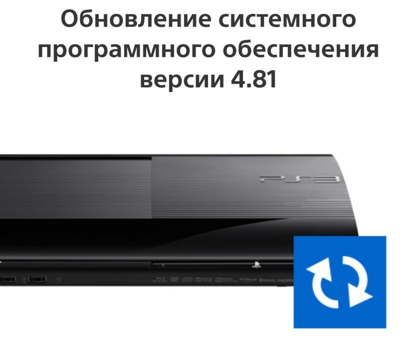 Обновление Sony PlayStation 3 4