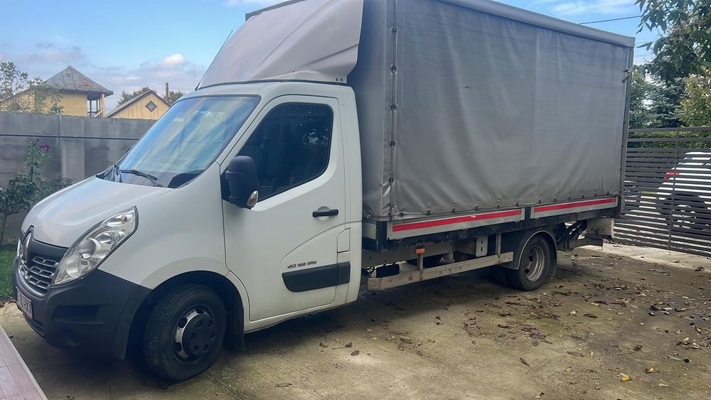 Renault Master Renault Master Prelată 8 Paleți, Lift 1 Tonă, 93.000 km, 4.5T, Euro 6