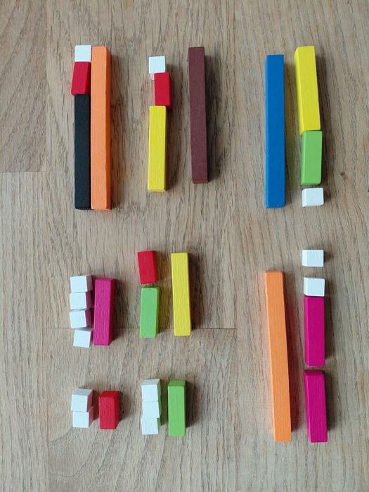 Дървени блокчета за смятане Viga