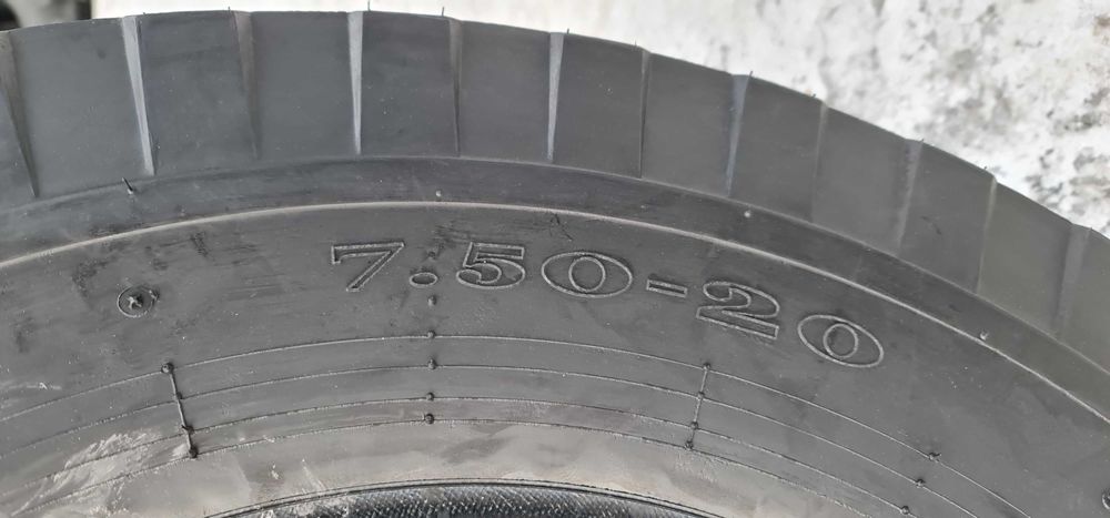 Anvelope noi GTK 7.50-20 8 pliuri cauciucuri directie tractor U650