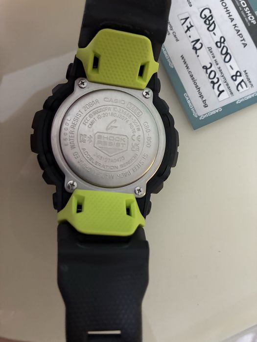 Gshock Casio g shock GBD-800-8E
