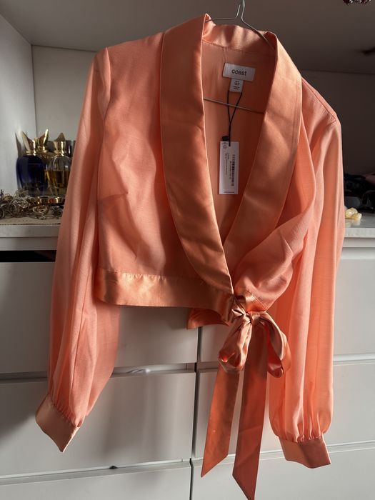 Top/bluza Coast, XS-S, nou, orange-piersica