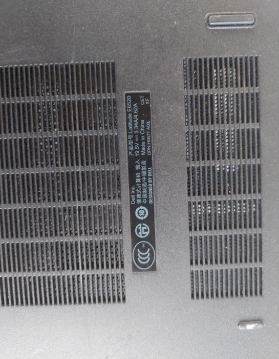 Laptol Dell Latitude E 6520