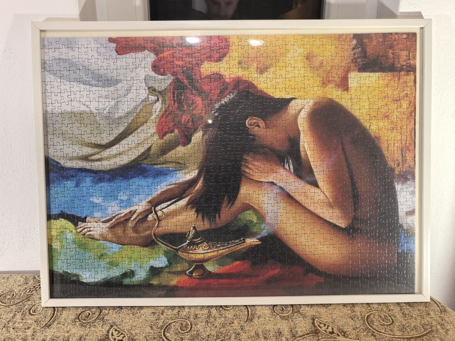 Пъзел , пъзели 1000 части с рамка