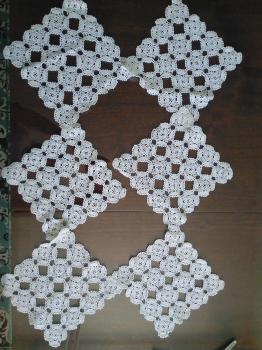 Плетени салфетки за сервиране на кафе