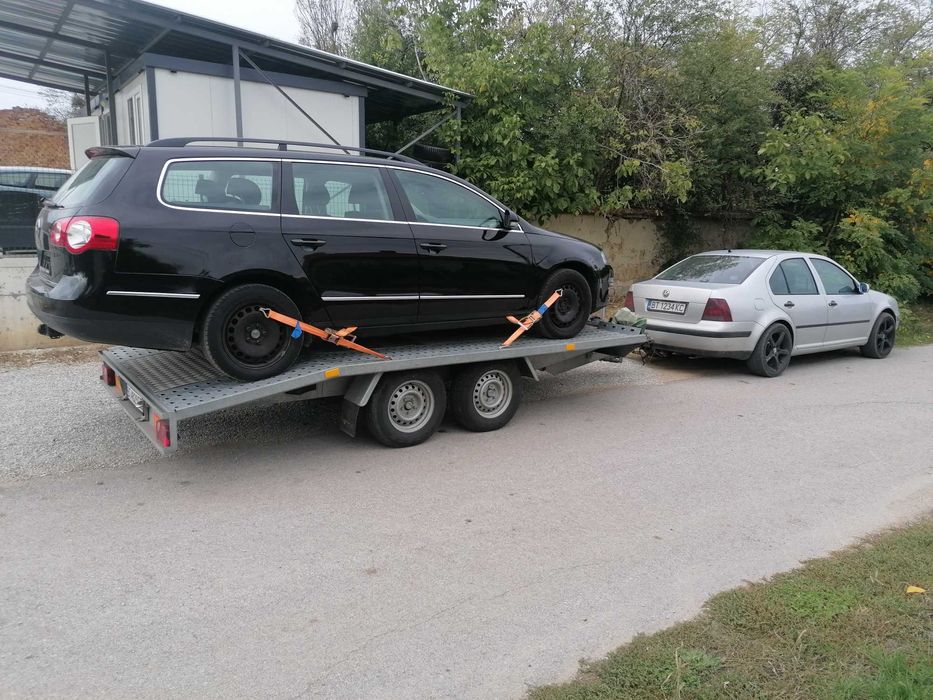 Денонощна Пътна помощ 24/7            платформа, ремарке транспорт