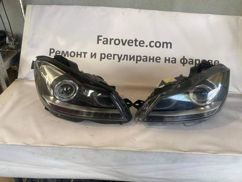 Фар фарове за Мерцедес C класа w204 Facelift 204 mercedes far farove