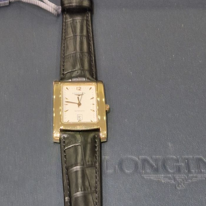 Золотые часы Longines