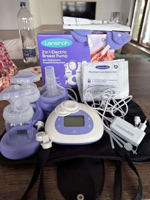 Pompa de san electrica 2 in 1 Lansinoh