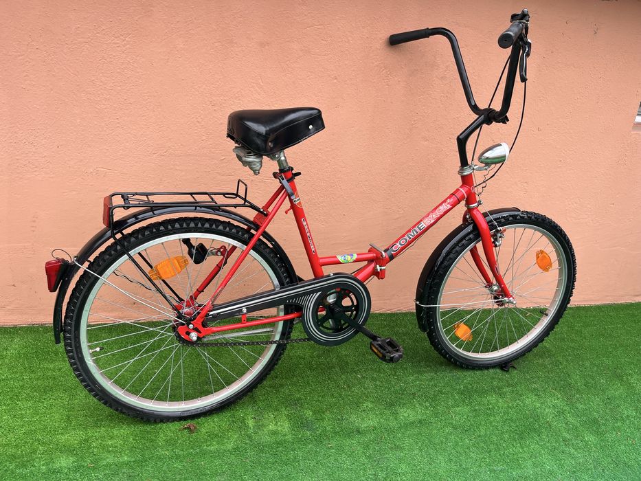 Сгъваем Велосипед COME Back 24цола  3 скор.Вътрешни