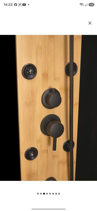 Cabina de dus Bamboo