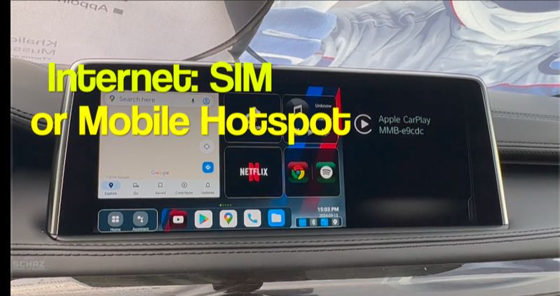 CarPlay  BMW  x5 x7 ii