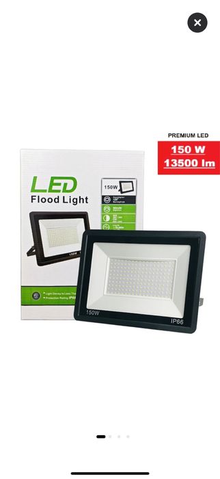 Proiectoare LED 10W, 20W, 30W, 50W, 100W cu si fara senzor miscare